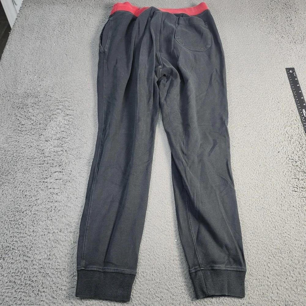 Polo Ralph Lauren Jogger Pants Mens Medium Black Elastic Waist Pony Logo Casual